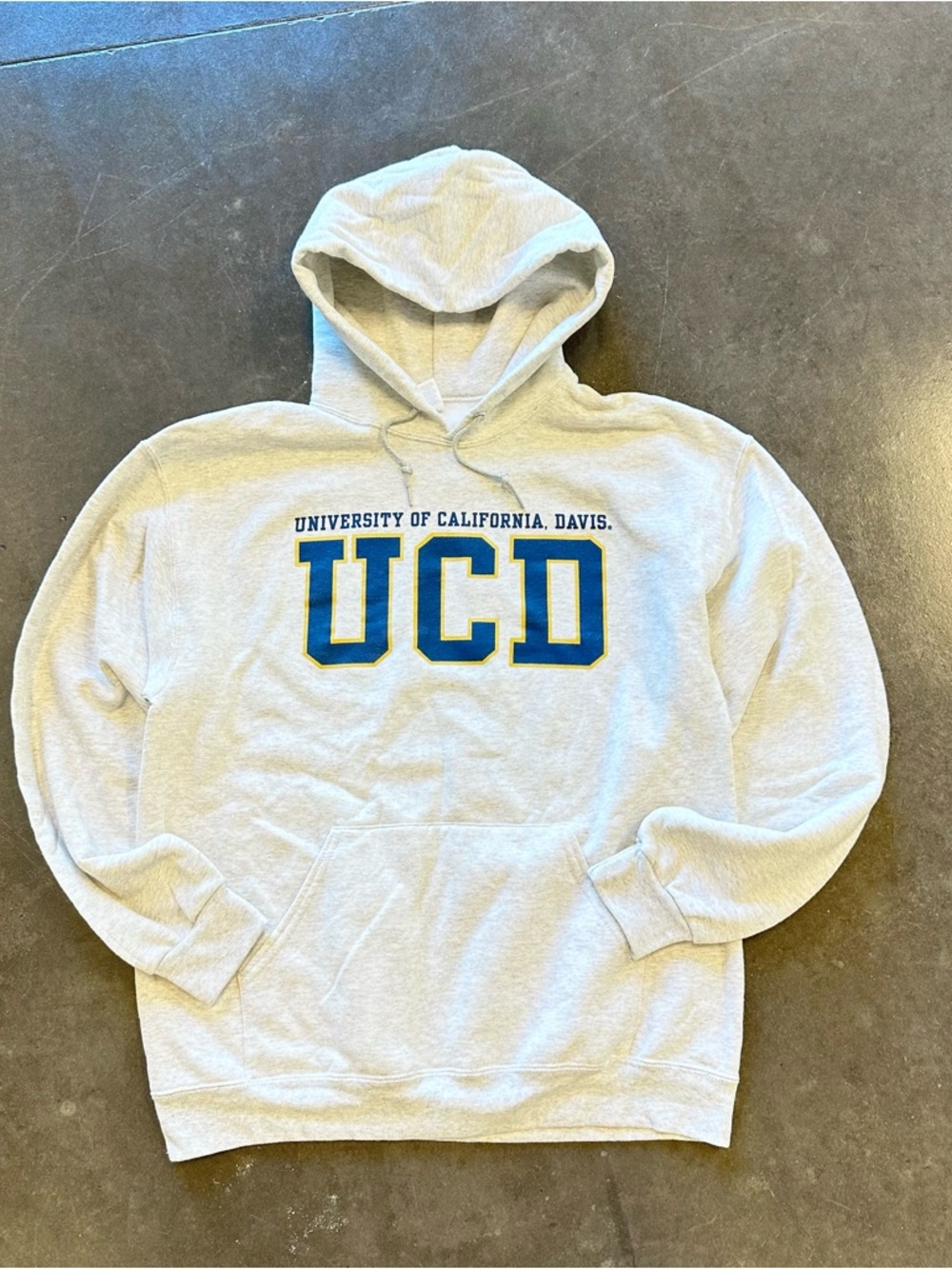 University of California, Davis UCD Gray Pullover Hoodie